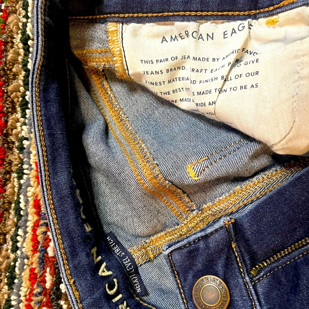 🖐Next level stretch American eagle sz2